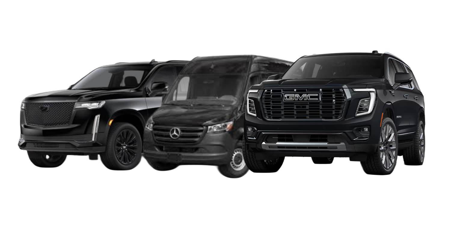 Black GMC Yukon Elevation XL in profile